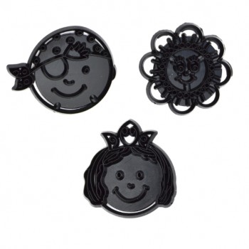 Veselé obličeje - patchwork na marcipán